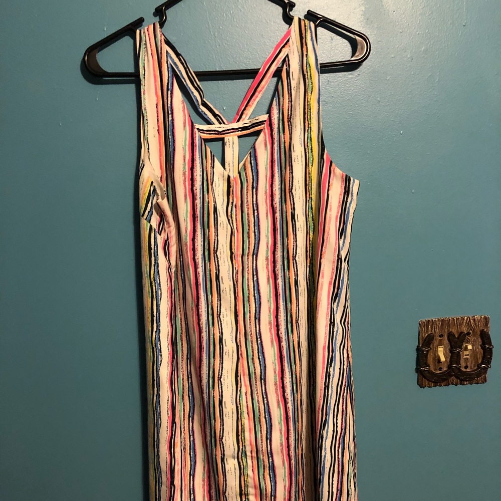 Multi-color Business Casual Dress